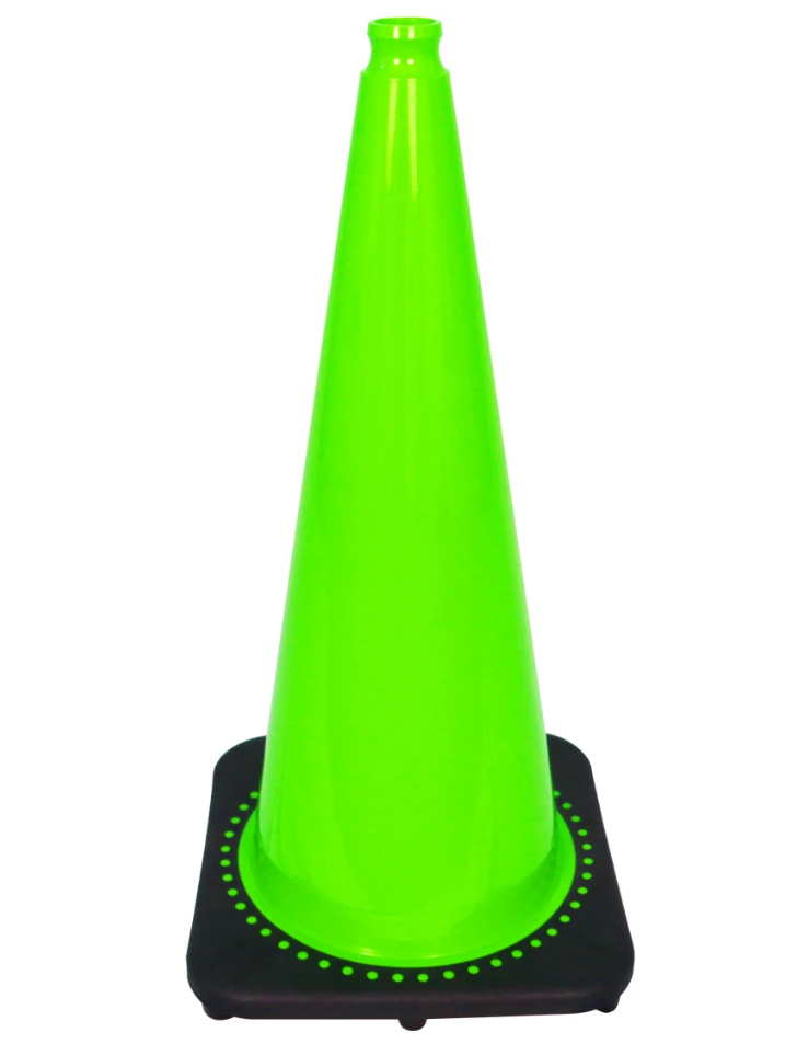 28" Traffic Cones - JBC Black Base