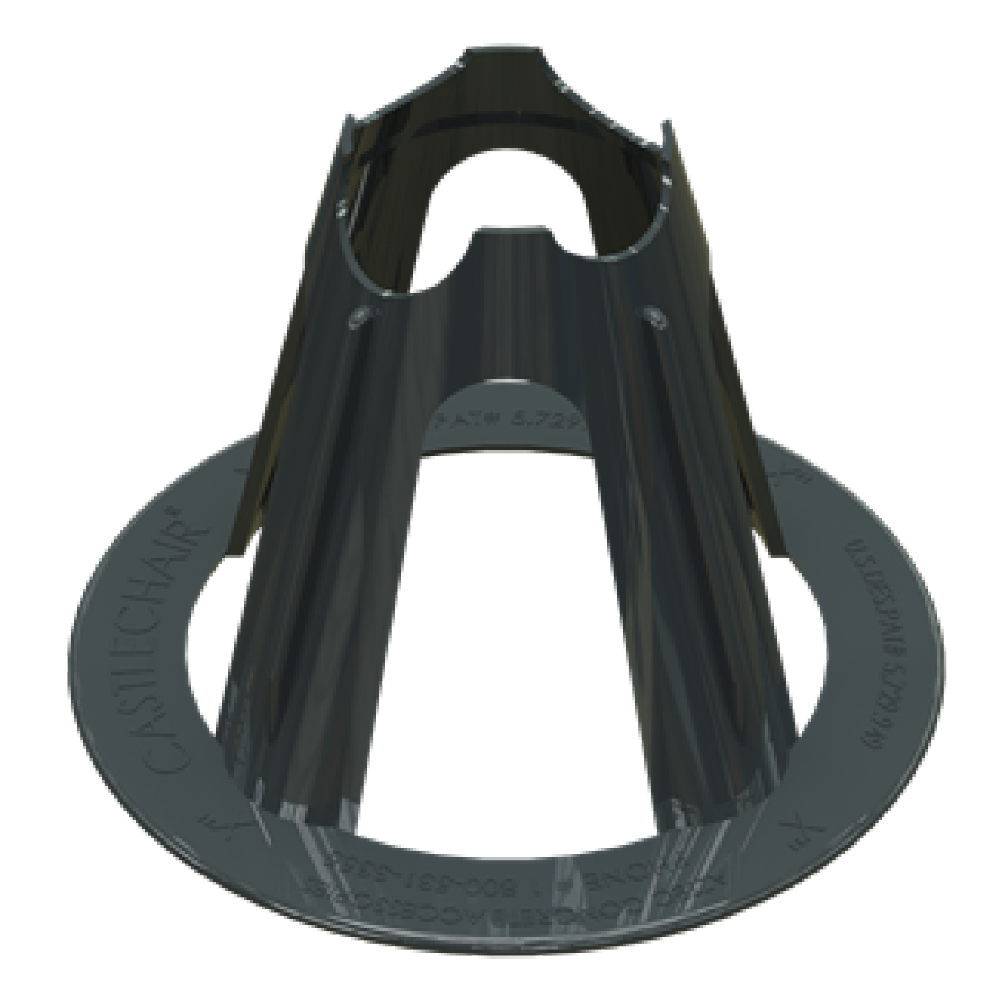 2" - 2-1/4" PCC Aztec Castle Chair Image 1