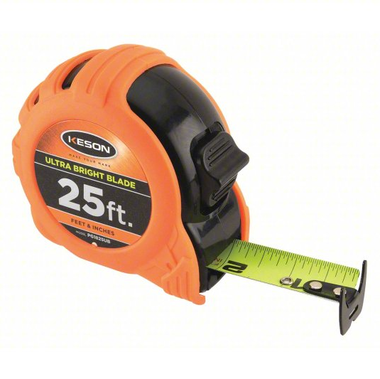 Keson Ultra Bright Blade Tape Measure Image 1