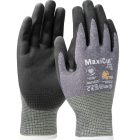 PIP MaxiCut Ultra 44-4745D Glove, Seamless Knit Premium Nitrile Coated MicroFoam Grip on Palm, Medium Image 1