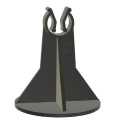 4" R-22 Plastic Mesh Chair Image 1