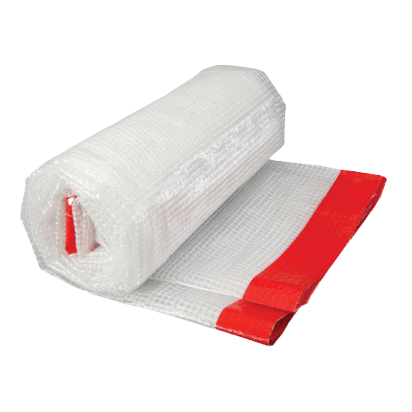 40' x 100' Reinforced Clear Poly Visqueen Image 1