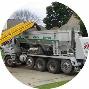 Conveyor Loading a Dump Truck