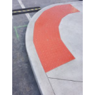 Access ADA Tile Radius Colonial Red Image 1
