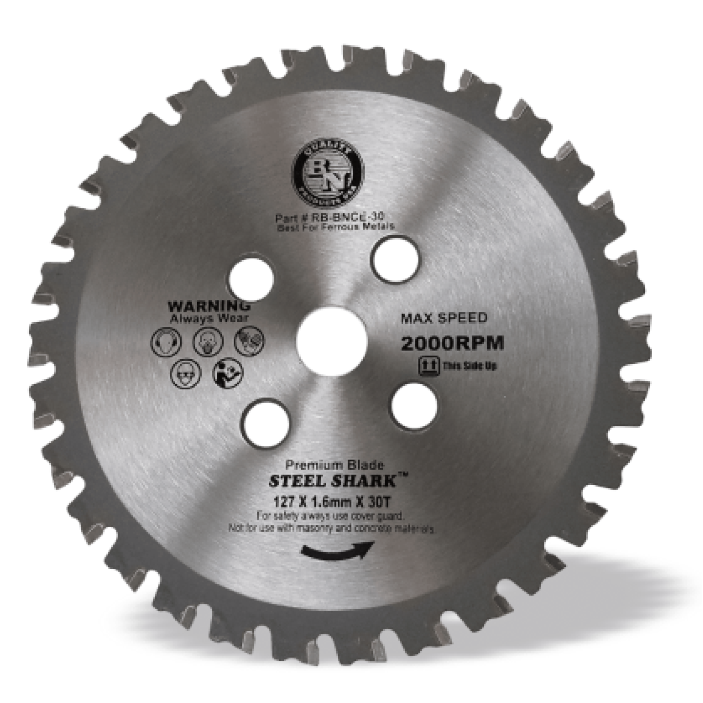 BNCE-30 Series Cutting Edge Saw™ TCT Replacement Blade (125mm) Image 1