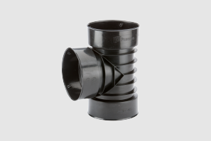 4 " Corrugated Tile Straight Tee Fitting