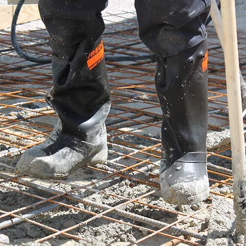 Treds 17" Rubber Concrete Boot/Overboot Extra Large Image 2