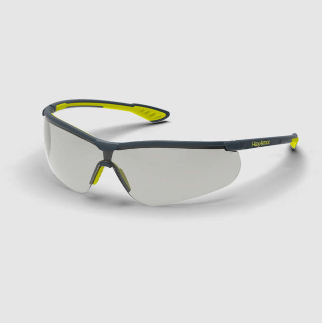 HEXARMOR HEX11-15008-08 EA-DS VS250 Safety Glasses w/ Variomatic Dark Lens 