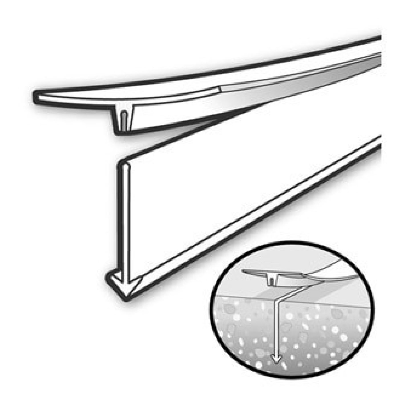 Zip Strip 1"x10' Image 1